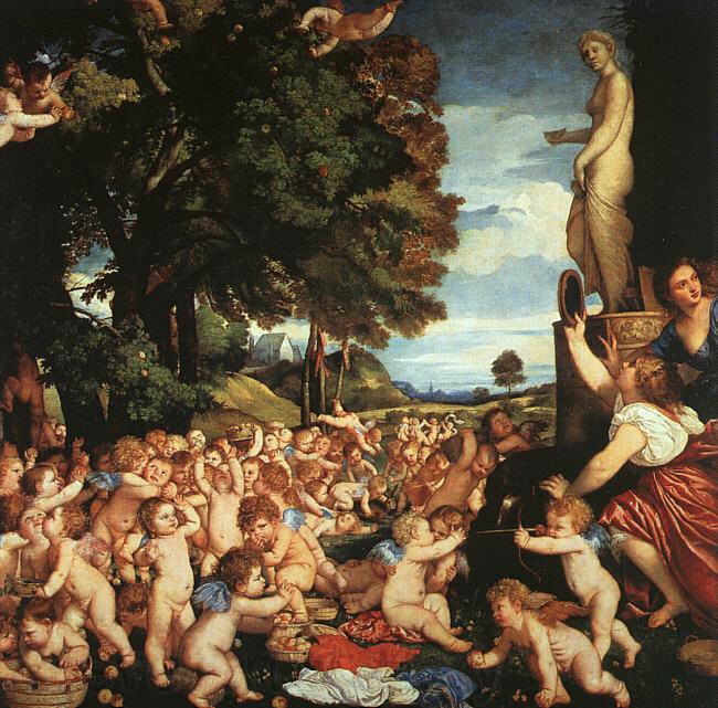 Titian The Worship of Venus